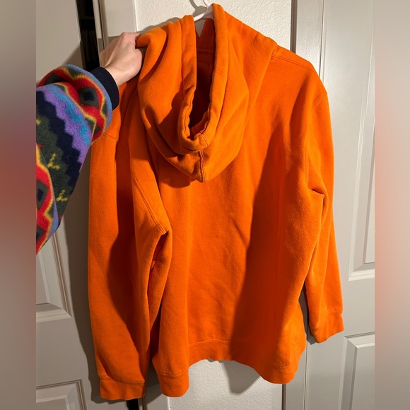 Pacsun Forever Feelings Orange Hoodie XL - Picture 2 of 5